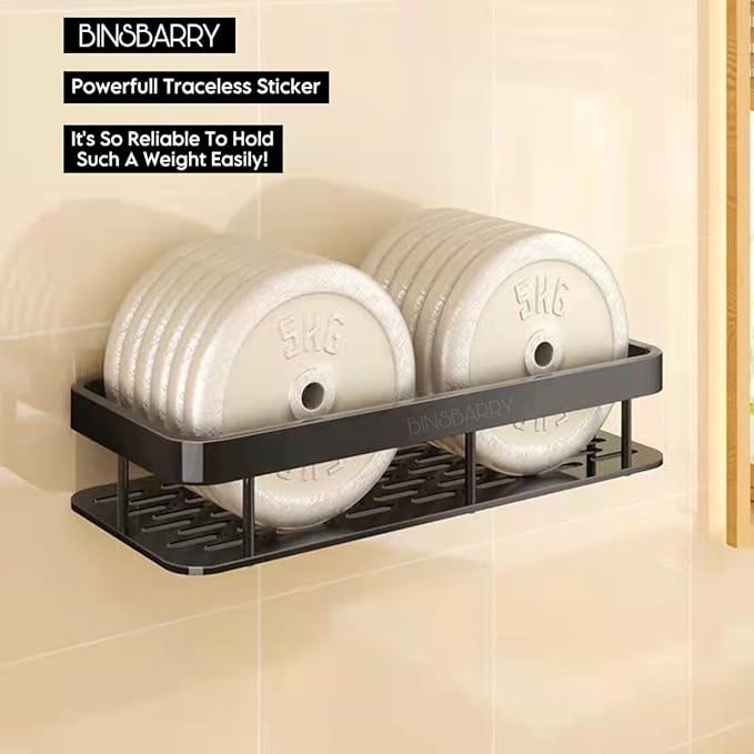 Multipurpose Wall Mounted Bathroom Shelf