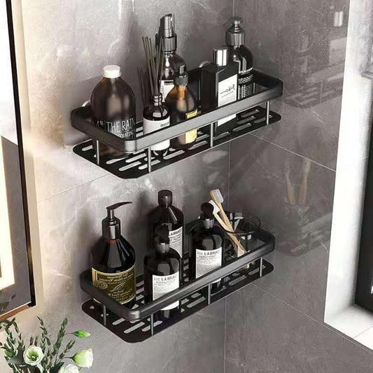 Multipurpose Wall Mounted Bathroom Shelf