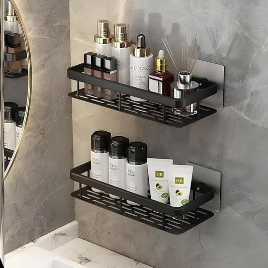 Multipurpose Wall Mounted Bathroom Shelf